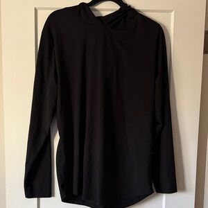 Cuts Clothing Black Long Sleeve Hoodie